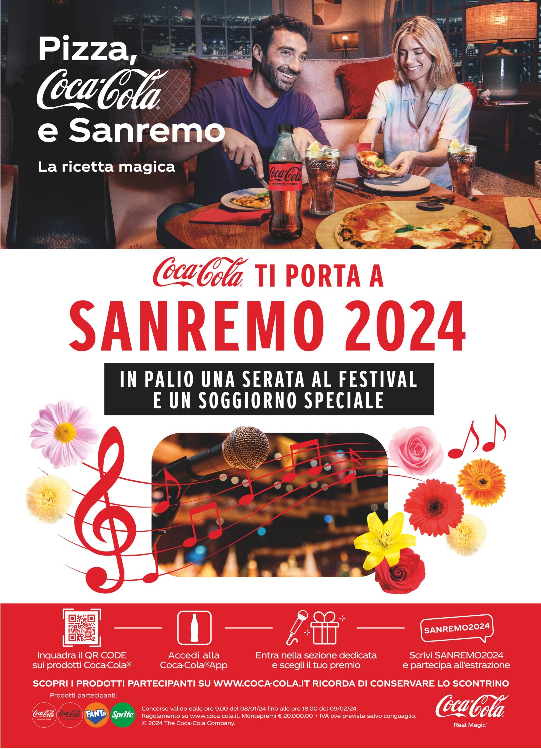 Coca-Cola ti porta a Sanremo 2024 !