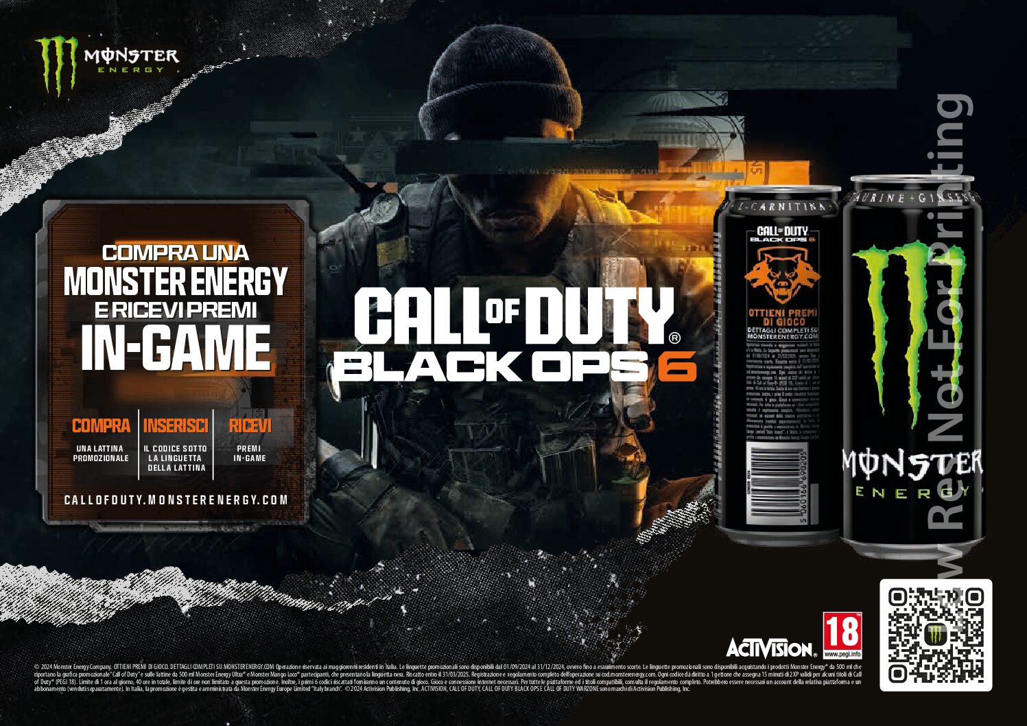 Compra una Monster Energy e ricevi premi in-game Call of Duty !
