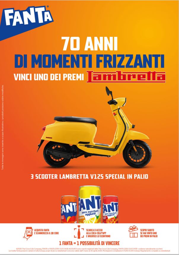 PROVA A VINCERE UNO SCOOTER CON FANTA E SPRITE !