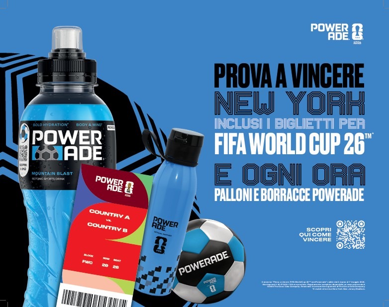 PROVA A VINCERE I MONDIALI 2026 CON POWERADE !