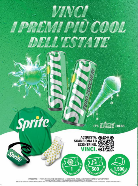 Vinci i premi più cool dell’estate con Sprite!